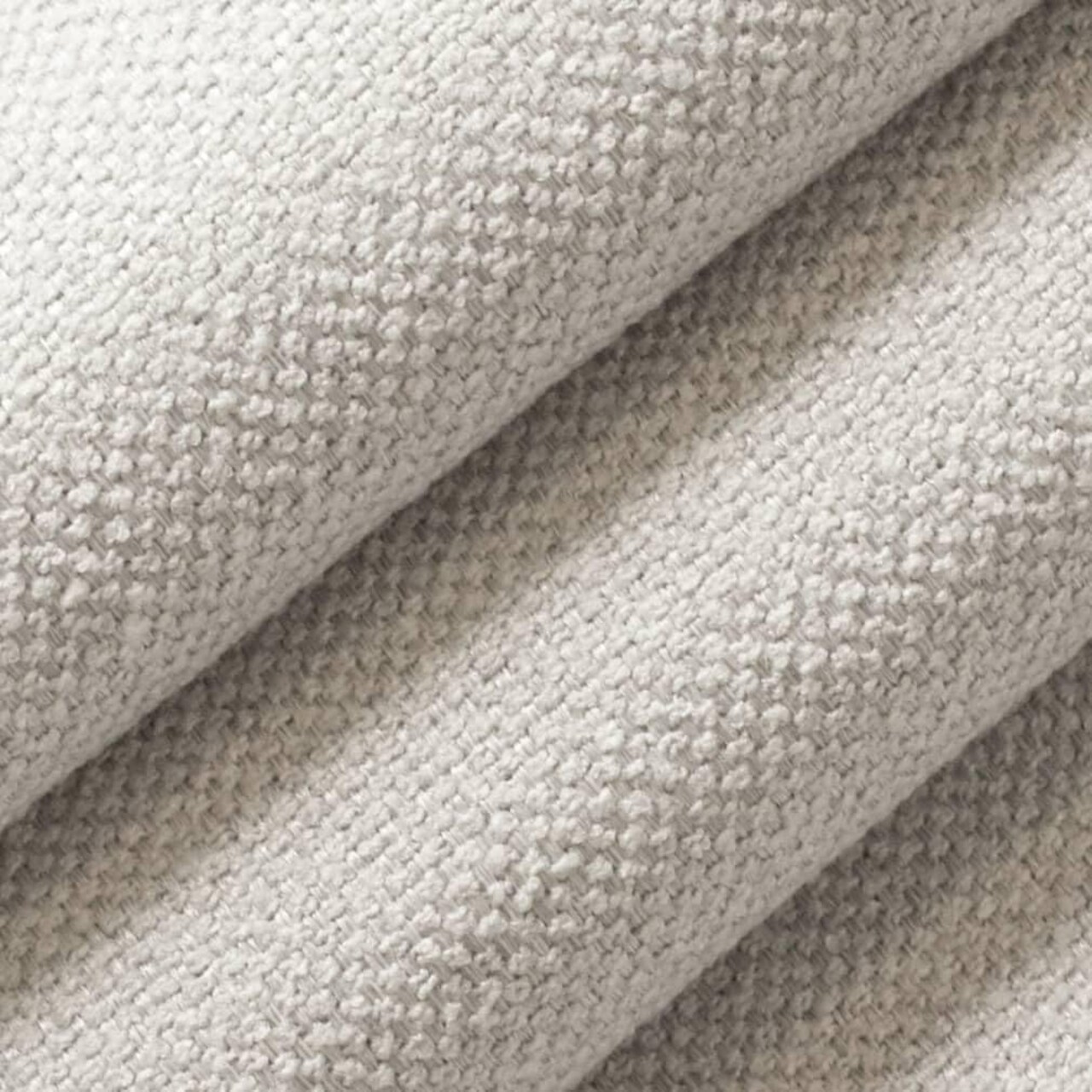 Grey Fade Resistant Plain Textured Upholstery Fabric by The Yard - SKU: Charger Fog